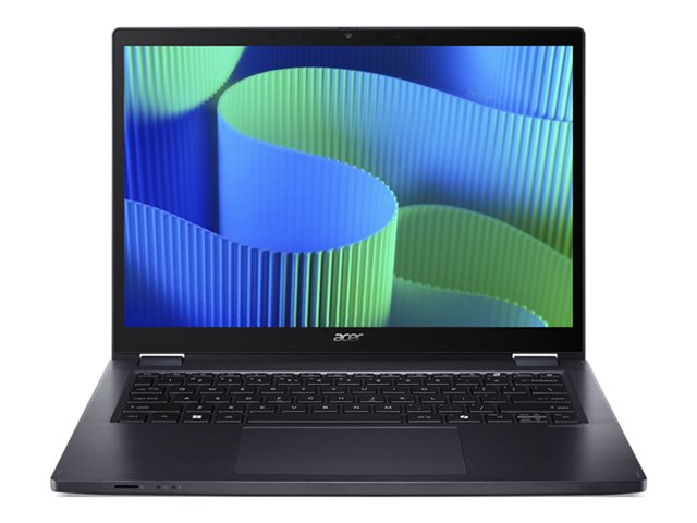 Acer TravelMate P4 Spin 14 TMP414RN-54-TCO - Flip design - Intel Core Ultra 5 - 125U / up to 4.3 GHz - Win 11 Pro - Intel Graphics - 16 GB RAM - 512 GB SSD NVMe - 14" IPS touchscreen 1920 x 1200 - Gigabit Ethernet - Wi-Fi 6E, Bluetooth - slate blue - kbd: