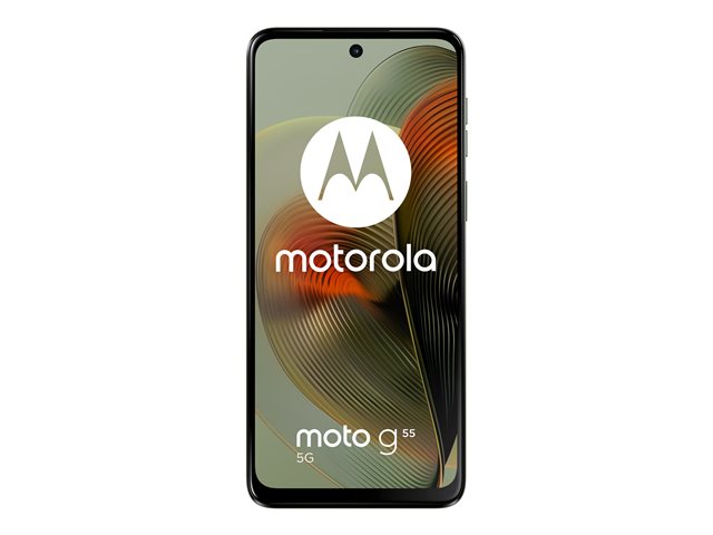 Motorola Moto G55 - smoky green - 5G smartphone - 256 GB - GSM