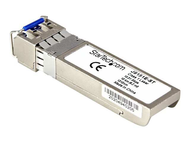 Startech HPE J9151E Compatible SFP+ Module, 10GBASE-LR, 10GbE Single Mode (SMF) Fiber Optic Transceiver, 10GE Gigabit Ethernet SFP+, LC Connector, 10km, 1310nm, DDM, HPE 2930F, 8325, 3810M - Lifetime Warranty (J9151E-ST) - SFP+ transceiver module (equival