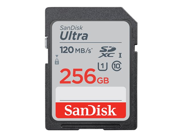 SanDisk Ultra - flash memory card - 256 GB - SDXC UHS-I