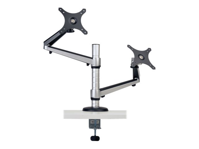 Tripp Lite Dual Display Desk Mount Monitor Arm Swivel 12" to 27" EA mounting kit - full-motion - for 2 LCD displays - black
