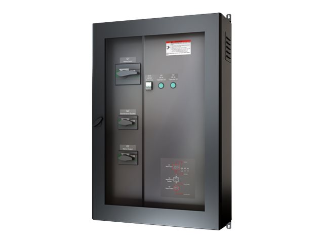 APC Maintenance Bypass Panel - Bypass switch - 400 V - 3-phase - black - for P/N: SY32K160H-NB, SY32K96H-NB, SY64K160H-NB, SY64K96H-NB, SY96K160H-NB, SY96K96H-NB