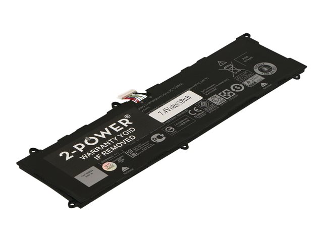 2-Power Main Battery Pack - laptop battery - Li-pol - 5050 mAh - 38 Wh