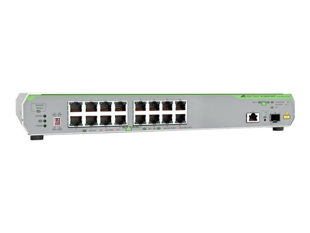 GIGABIT UNMANG SWITCH W 10G UPL 16X 100M/1G-T EU POWER