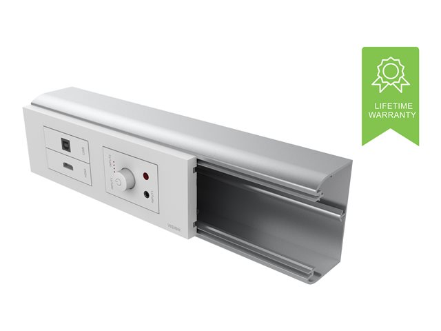 VISION TechConnect 3 BE frame - cable raceway faceplate
