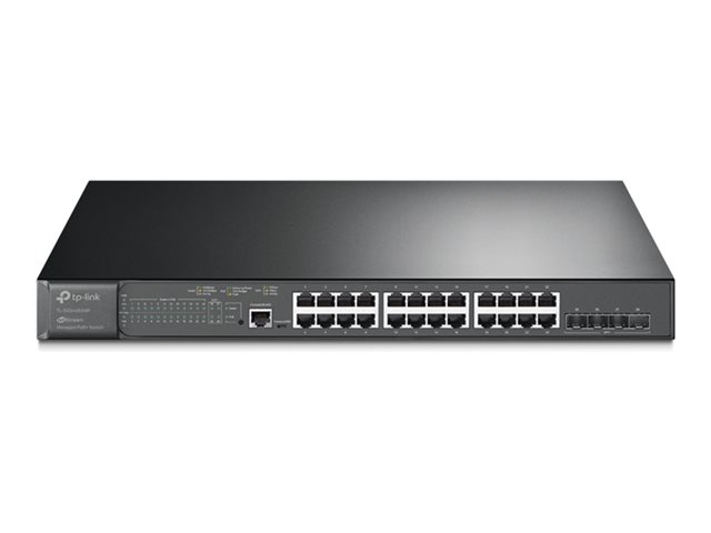 TP-Link JetStream TL-SG3428XMP V3.6 - switch - 24 ports - Managed - rack-mountable