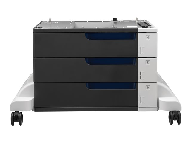 HP - Printer base with media feeder - 1500 pages in 3 tray(s) - for Color LaserJet Enterprise CM4540 MFP, CM4540fskm MFP, CP4525dn, CP4525n