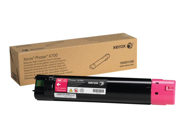 Xerox Phaser 6700 - high capacity - magenta - original - toner cartridge
