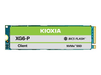 KIOXIA XG6-P Series KXG60PNV2T04 - SSD - encrypted - 2048 GB - internal - M.2 2280 - PCIe 3.0 x4 (NVMe)