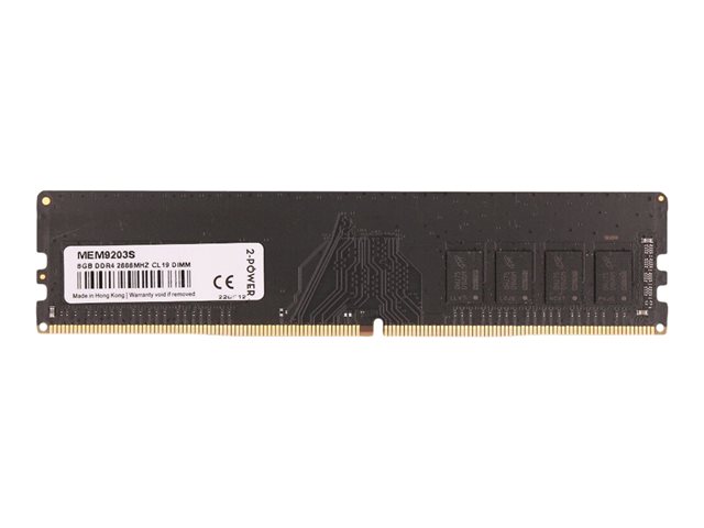2-Power - DDR4 - module - 8 GB - DIMM 288-pin - 2666 MHz / PC4-21328