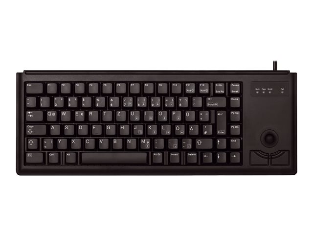 CHERRY G84-4400 BLACK KEYBOARD USB TRACKBALL