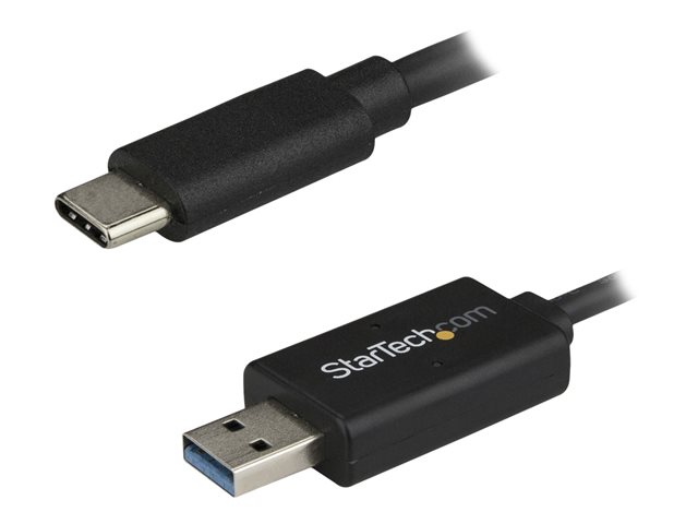 StarTech USB C to USB Data Transfer Cable for Mac and Windows, USB 3.0 - 2m (6ft) - USB cable - USB-C (M) to USB Type A (M) - USB 3.0 - 2 m - black
