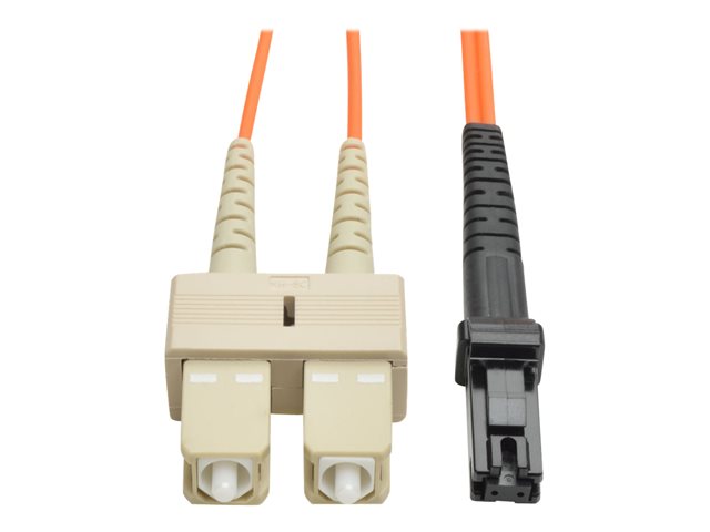Eaton Tripp Lite Series Duplex Multimode 62.5/125 Fiber Patch Cable (MTRJ/SC), 3M (10 ft.) - patch cable - 3 m - orange