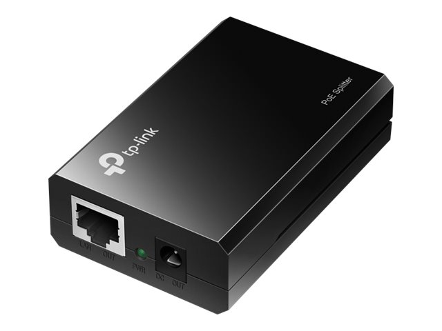 TP-Link TL-POE10R V5 - PoE splitter - gigabit - 12 watt - output connectors: 1