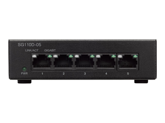 Cisco Small Business SG110D-05 - switch - 5 ports - unmanaged