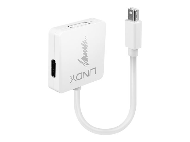 MINI DISPLAYPORT 1.2 TO DP HDMI + DVI-D ACTIVE ADAPTER