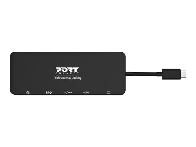 TRAVEL DOCKING STATION TYPE C USB TYPE C PORT SUPP HDMI OR VG