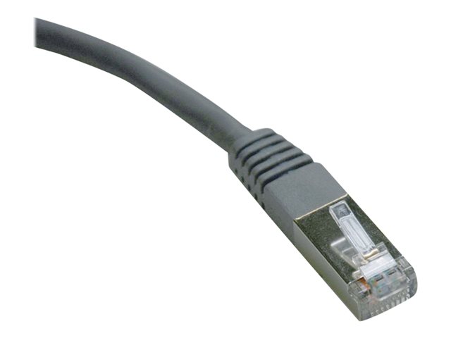 Eaton Tripp Lite Series Cat5e 350 MHz Molded Shielded (STP) Ethernet Cable (RJ45 M/M), PoE, Gray, 100 ft. (30.5 m) - patch cable - 30.5 m - grey