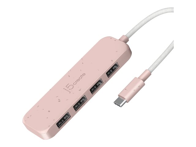 ECO-FRIENDLY USB-C TO 4-PORT TYPE-A GEN 2 HUB