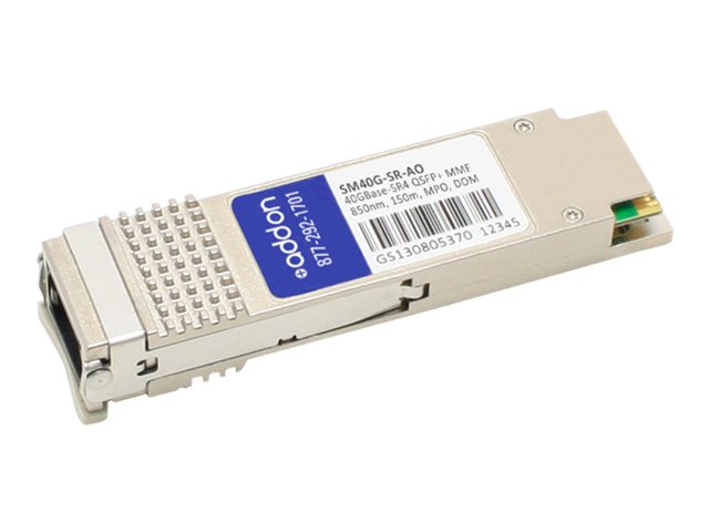 CHELSIO SM40G-SR COMPATIBLE TAA 40GBASE-SR4 QSFP+ TRANSCEIVER