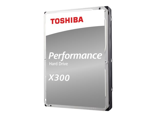 Toshiba X300 Performance - Hard drive - 10 TB - internal - 3.5" - SATA 6Gb/s - 7200 rpm - buffer: 256 MB