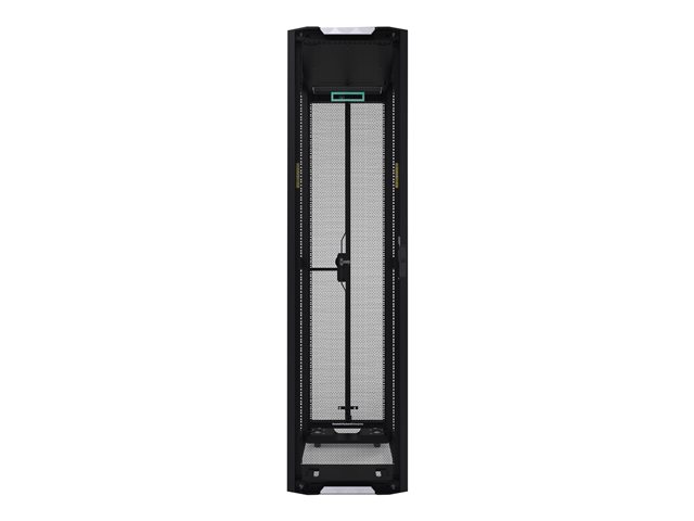 HPE 800mm x 1075mm G2 Enterprise Shock Rack - Rack - black with silver accents - 48U - 19"