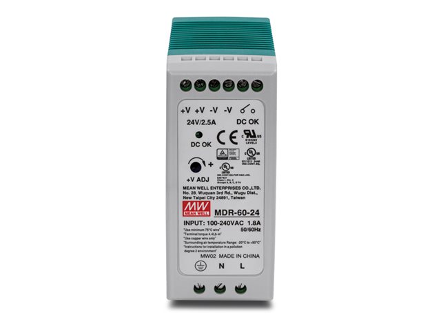 TRENDnet TI-M6024 - power supply - 60 Watt - TAA Compliant