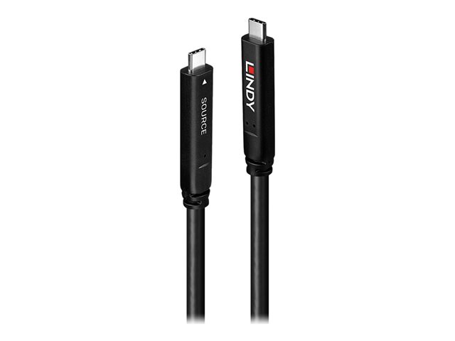 Lindy - USB-C cable - 24 pin USB-C to 24 pin USB-C - 10 m