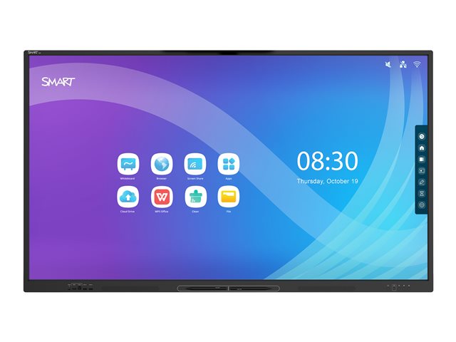 SMART Board GX086-V2 GX (V2) Series - 86" LED-backlit LCD display - 4K - for interactive communication