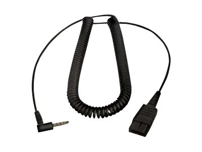 Jabra PC CORD - Headset cable - mini jack male to Quick Disconnect - for BIZ 1500, 2300, 2400