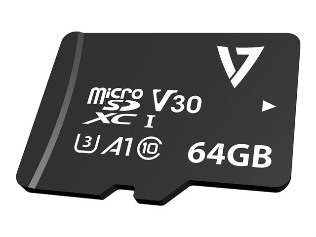 64GB MICRO SDXC V30 U3 A1 CL10MAX 95MB/S READ 30MB/S WRT