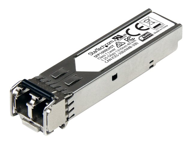 Startech MSA Uncoded Compatible SFP Module, 1000BASE-LH, 1GbE Single Mode (SMF) Fiber Optic Transceiver, 1GE Gigabit Ethernet SFP, LC Connector, 40km, 1310nm, DDM, Mini GBIC Module - Lifetime Warranty (SFP1000LHST) - SFP (mini-GBIC) transceiver module - 1