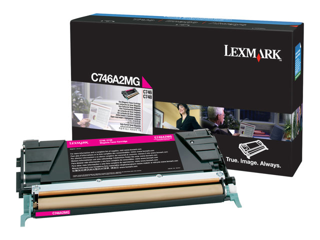 C746/748 MAGENTA RETURN PROG TONER
