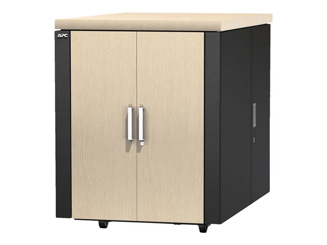 APC NetShelter CX Secure Soundproof Server Room in a Box Enclosure - Shock Packaging - rack - 18U