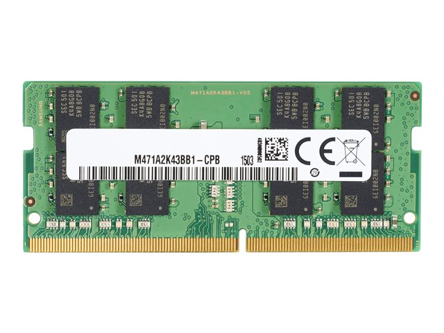 HP - DDR4 - module - 8 GB - SO-DIMM 260-pin - 3200 MHz / PC4-25600 - unbuffered