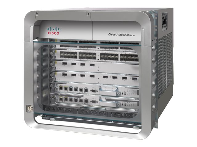 Cisco ASR 9006 with PEM Version 2 - Modular expansion base - rack-mountable - refurbished
