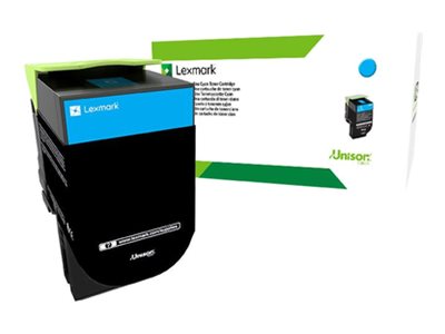 Lexmark - cyan - original - toner cartridge