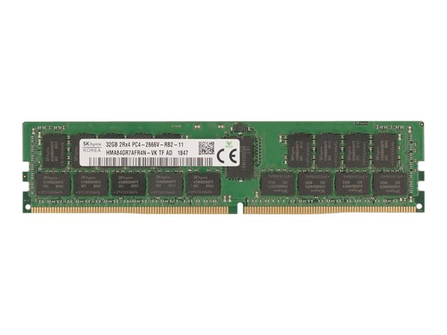 32GB 2Rx4 2666MHz ECC Reg RDIMM CL19