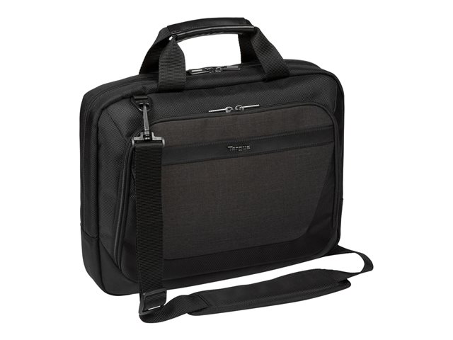 Targus CitySmart Slimline Topload - Notebook carrying case - 12" - 14" - black, grey