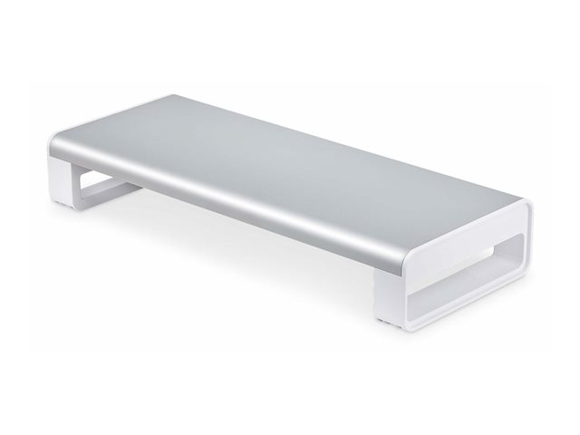 StarTech.com Ergonomic Monitor Riser Stand, 33lb Max, Fixed height 3.5in - monitor stand - TAA Compliant