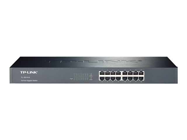 TP-Link TL-SG1016 16 Gigabit Switch, 19-inch rack-mount