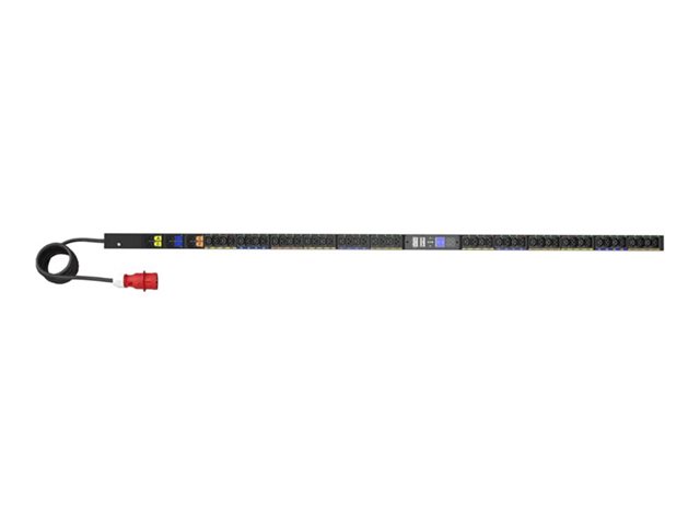 Eaton G4 - Power distribution unit (rack-mountable) - 32A, managed - AC 240/415 V - 22 kW - 3-phase - Ethernet 10/100/1000, serial - input: IEC 60309 32A - output connectors: 48 (24 x IEC 60320 C13, 24 x IEC 60320 C39) - 0U - 3 m cord - black
