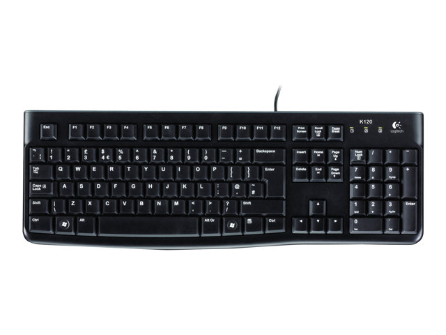 Logitech Desktop MK120 - keyboard and mouse set - Czech Input Device