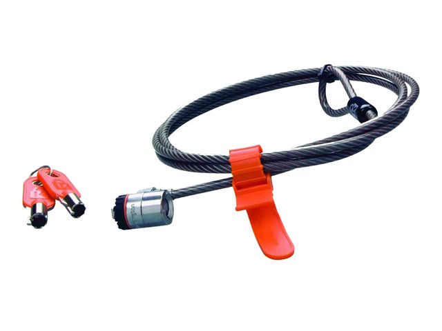 Kensington Microsaver Laptop Lock - Security cable lock - 1.8 m (pack of 25 )