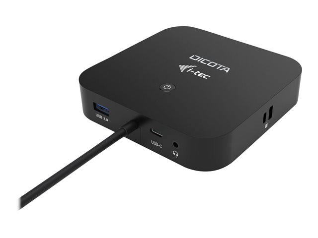 DICOTA i-tec - docking station - USB-C - DP, HDMI - 1GbE
