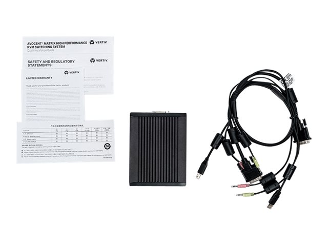 Avocent Matrix Transmitter MXT5110 - KVM / audio / USB extender