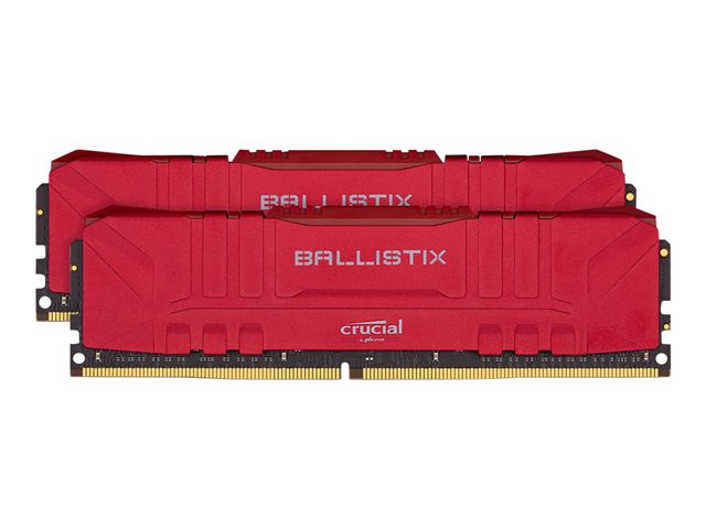 Ballistix - DDR4 - kit - 32 GB: 2 x 16 GB - DIMM 288-pin - 3200 MHz / PC4-25600 - unbuffered