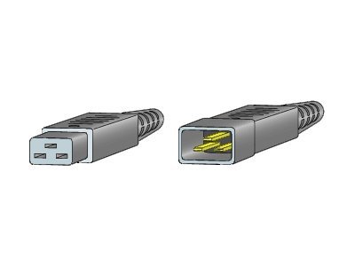 Cisco Jumper - power cable - IEC 60320 C20 to IEC 60320 C19 - 2.74 m