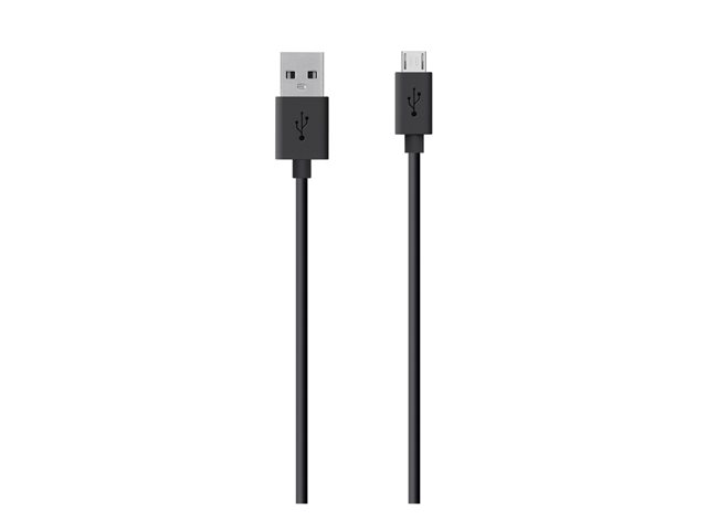 Belkin MIXIT - USB cable - Micro-USB Type B (M) to USB (M) - USB 2.0 - 3 m - black