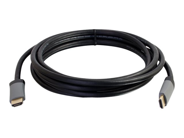 C2G 1m (3ft) HDMI Cable with Ethernet - High Speed CL2 In-Wall Rated - M/M - HDMI cable with Ethernet - 1 m